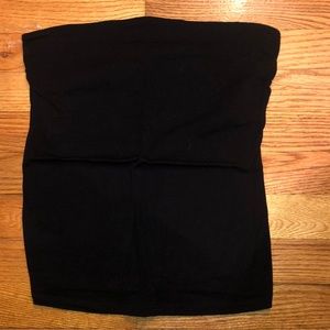 Black tube top